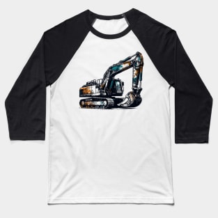 Excavator Baseball T-Shirt